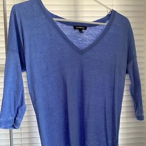 Express v-neck tee